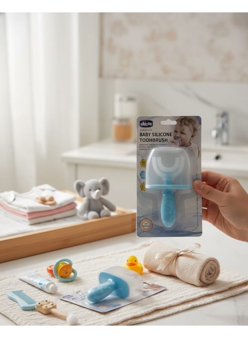 Chicco baby silicone toohbrush - Image 1